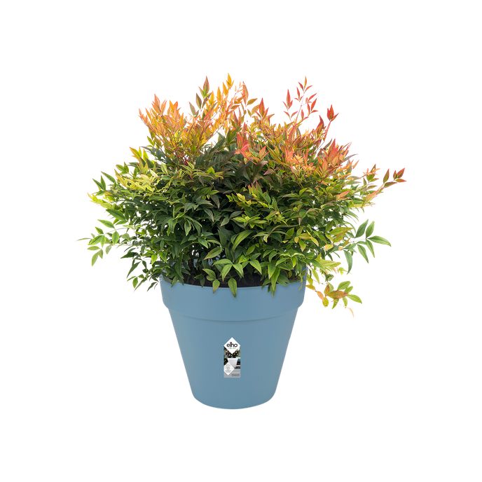 loft urban rund rollen 40cm vintage blau